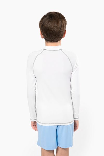 T-shirt technique à manches longues avec protection anti-UV enfant – Image 2