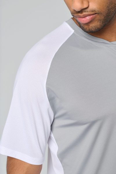 T-shirt de padel bicolore à manches raglan homme – Image 4