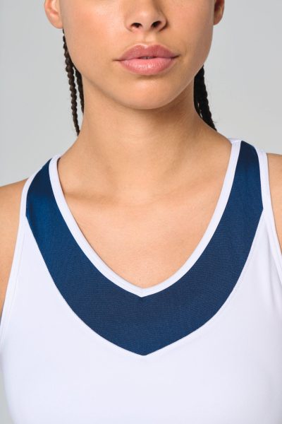 Débardeur de padel bicolore femme – Image 22