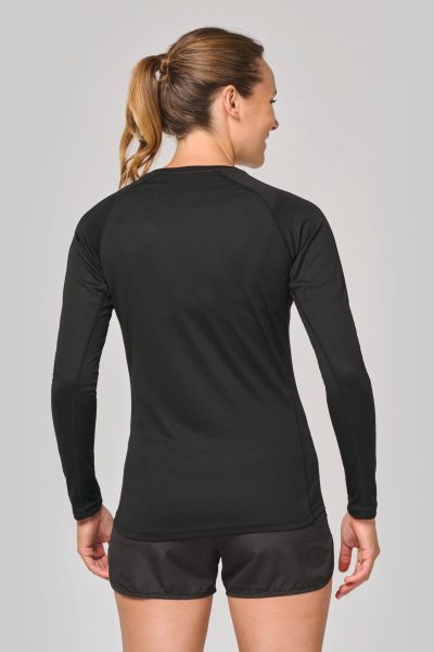 T-shirt de sport manches longues femme – Image 2