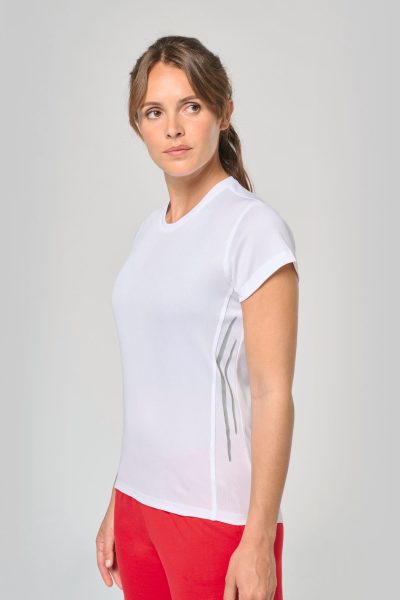 T-shirt de sport bi-matière manches courtes femme – Image 3