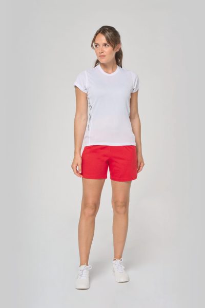 T-shirt de sport bi-matière manches courtes femme – Image 6