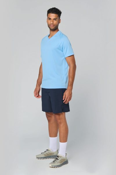T-shirt de sport manches courtes col v homme – Image 2