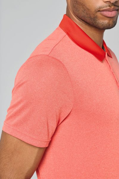 Polo chiné manches courtes – Image 4