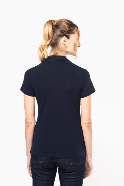 Polo Supima® manches courtes femme – Image 2