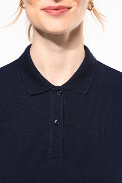 Polo Supima® manches longues femme – Image 11
