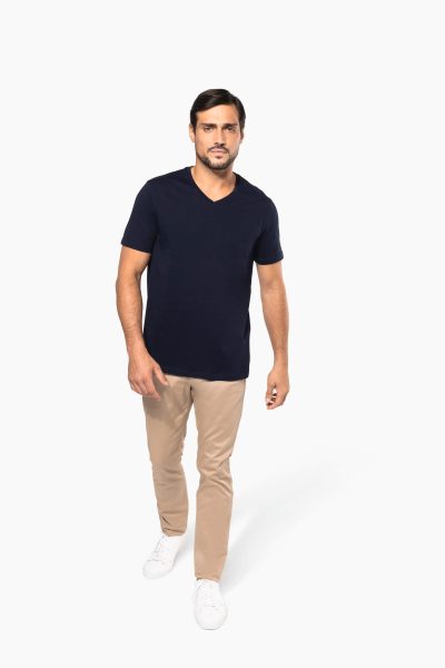 T-shirt Supima® col V manches courtes homme – Image 4