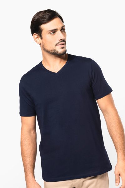 T-shirt Supima® col V manches courtes homme