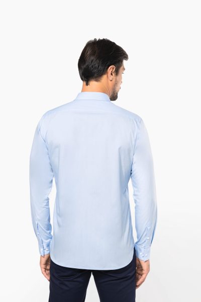 Chemise popeline manches longues homme – Image 2
