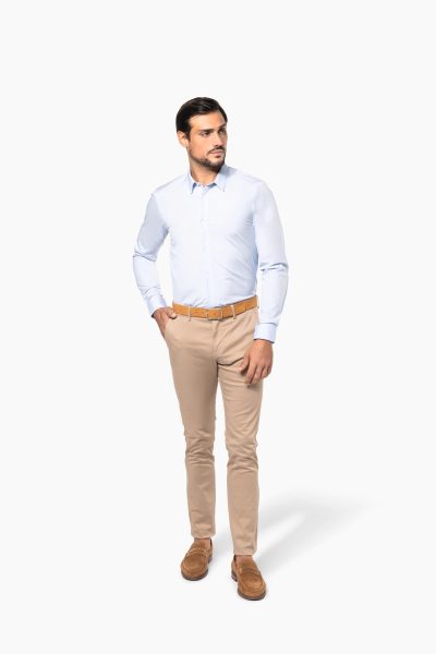 Chemise popeline manches longues homme – Image 4