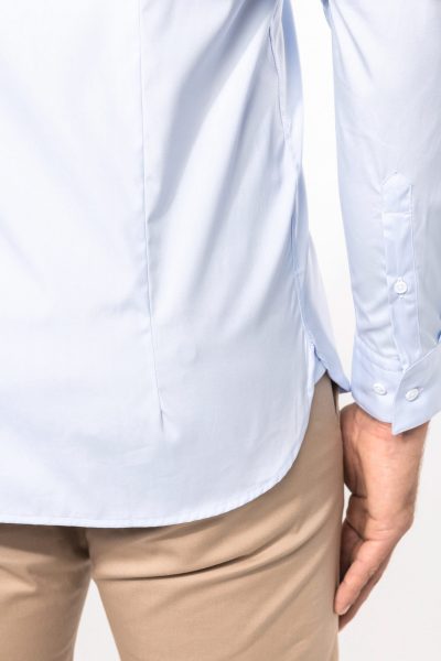 Chemise popeline manches longues homme – Image 8