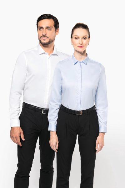 Chemise twill manches longues femme – Image 6