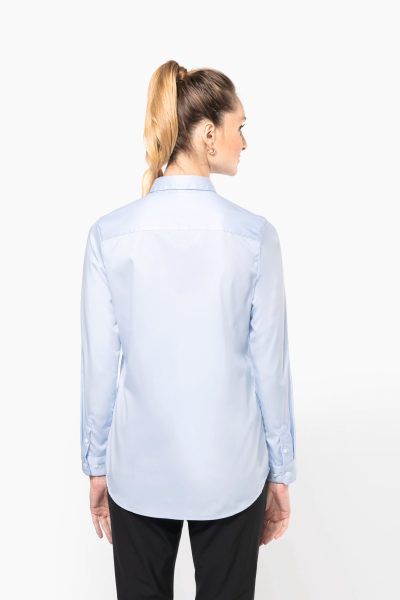 Chemise twill manches longues femme – Image 2