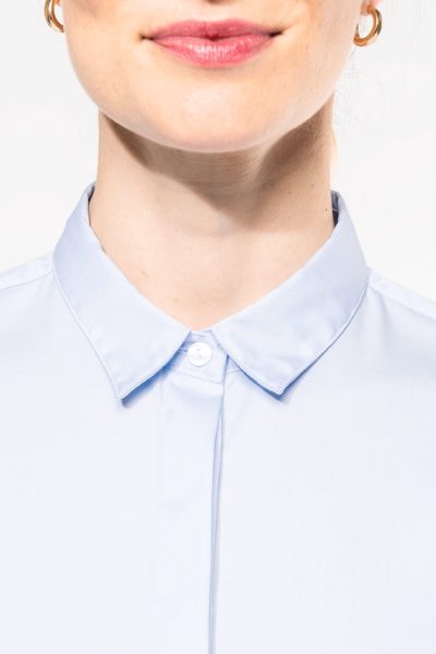 Chemise twill manches longues femme – Image 10