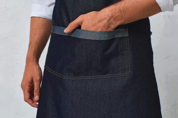 Tablier Denim à bavette "Domain" – Image 4