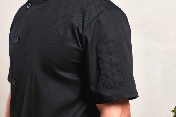 Veste chef cuisinier manches courtes "Essential" – Image 3