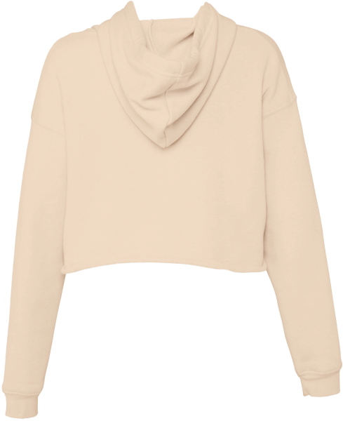 Sweat-shirt crop à capuche femme – Image 6