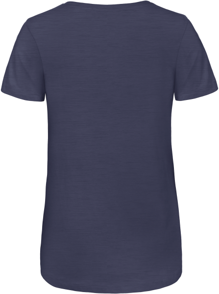 T-shirt Triblend col V Femme – Image 4