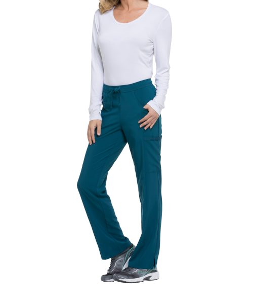 Pantalon à taille moyenne à cordon femme – Image 8