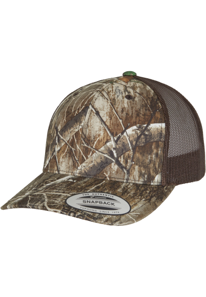 Casquette Retro Trucker camouflage arbre – Image 3