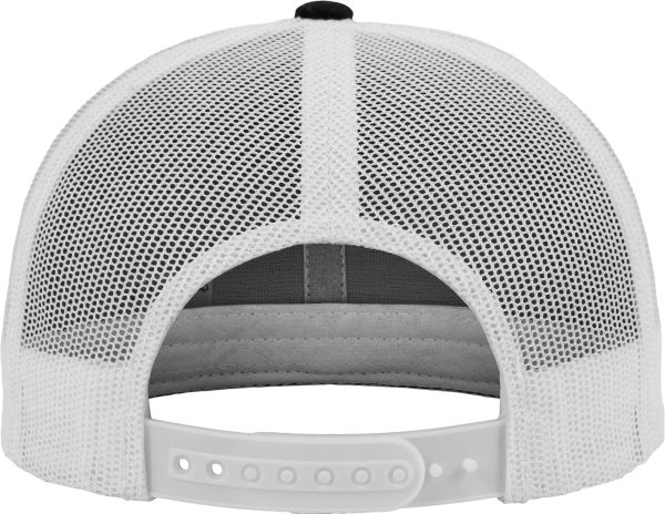 Casquette retro trucker bicolore – Image 3