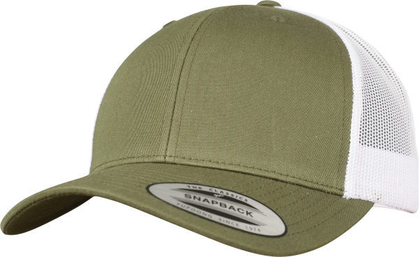 Casquette retro trucker bicolore – Image 13