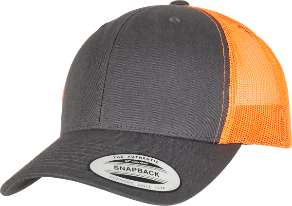Casquette retro trucker bicolore – Image 33