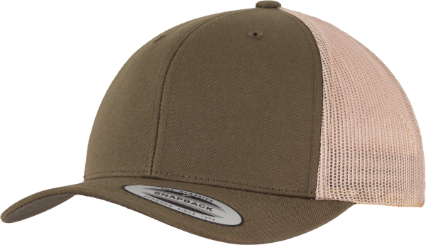 Casquette retro trucker bicolore – Image 60