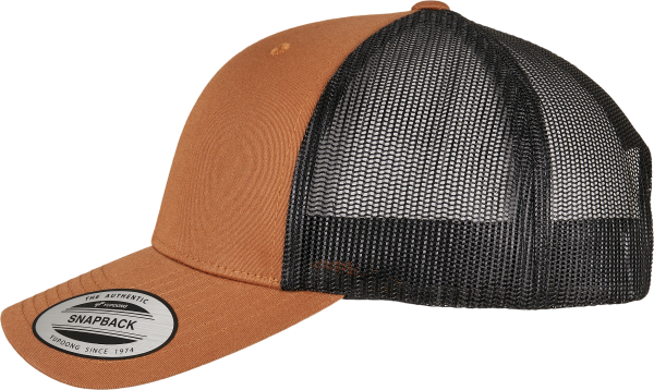 Casquette retro trucker bicolore – Image 18