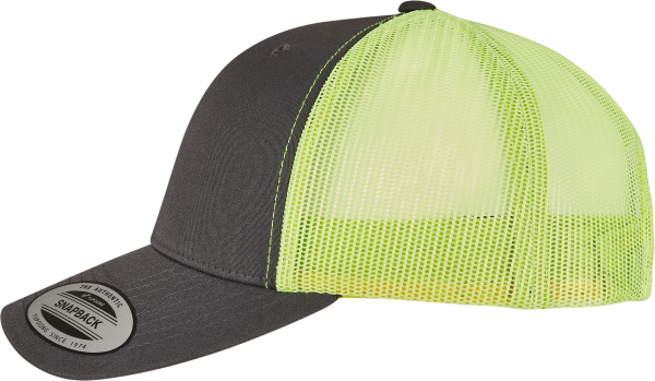 Casquette retro trucker bicolore – Image 30
