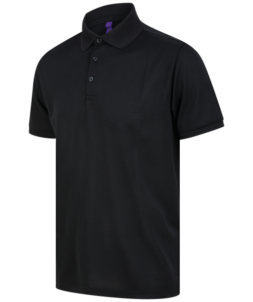 Polo homme polyester recyclé – Image 3