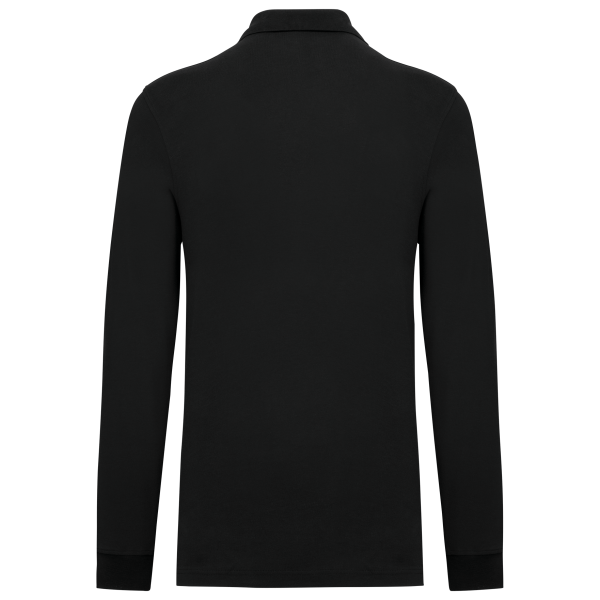 Polo piqué manches longues Bio180 homme – Image 12