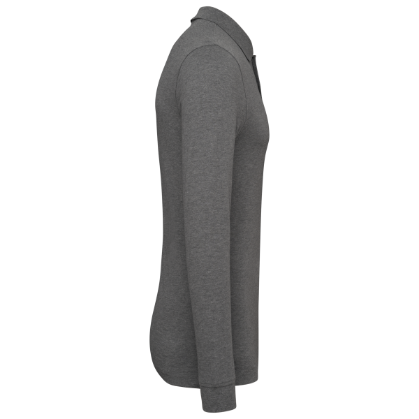 Polo piqué manches longues Bio180 homme – Image 15