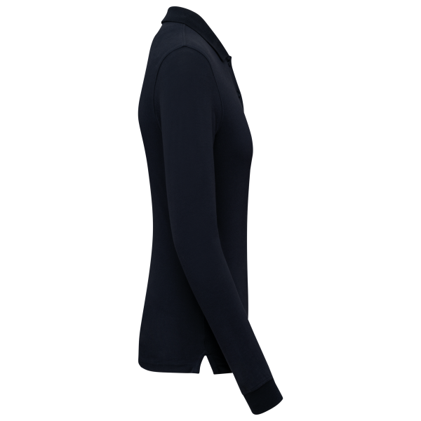 Polo piqué manches longues Bio180 femme – Image 15