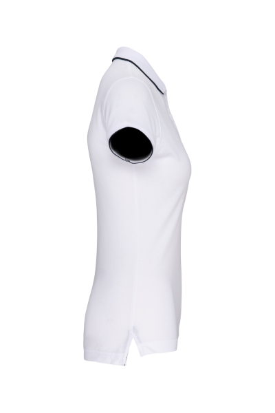 Polo maille piquée manches courtes femme – Image 20