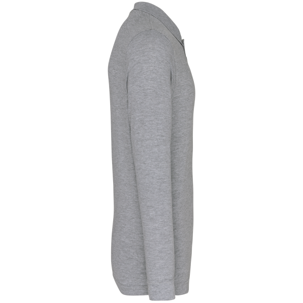 Polo piqué manches longues homme – Image 23