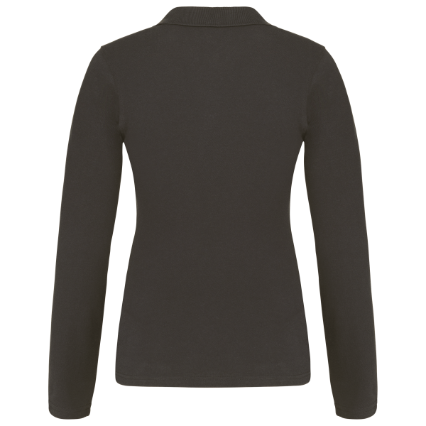 Polo piqué manches longues femme – Image 10