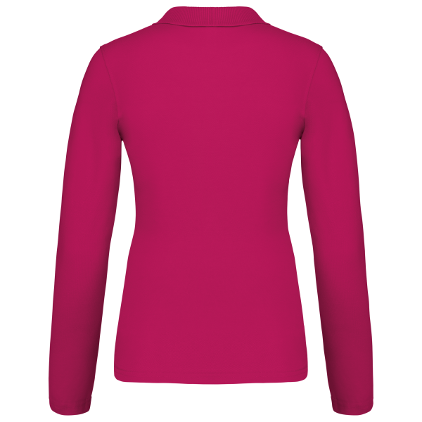 Polo piqué manches longues femme – Image 14
