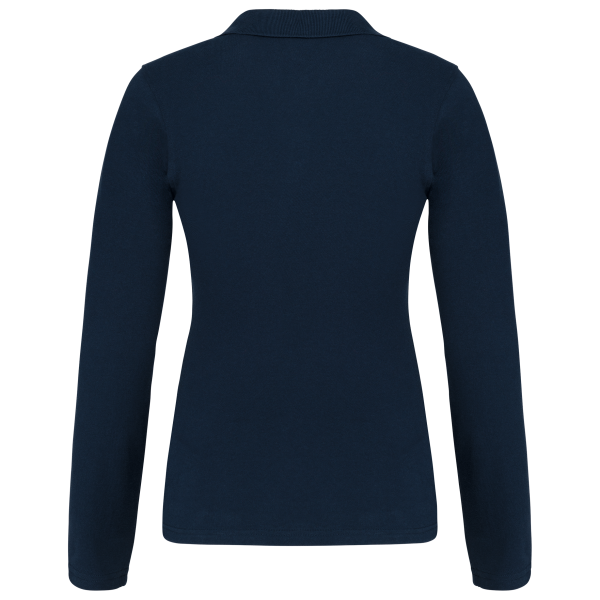 Polo piqué manches longues femme – Image 20