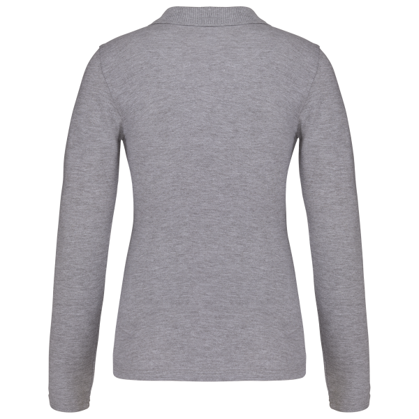 Polo piqué manches longues femme – Image 24