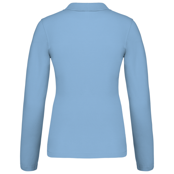 Polo piqué manches longues femme – Image 28