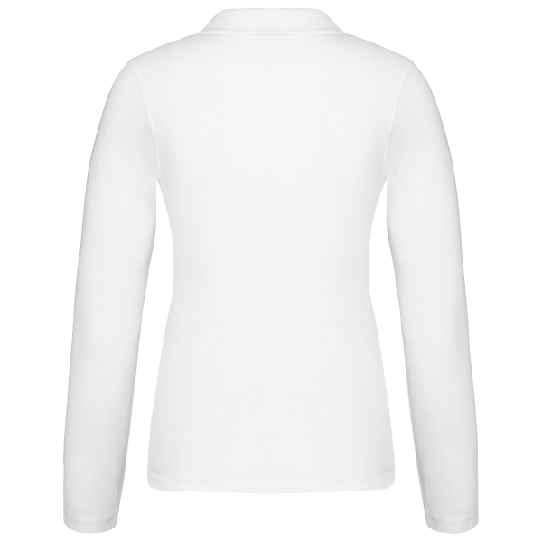 Polo piqué manches longues femme – Image 32