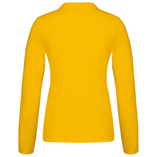 Polo piqué manches longues femme – Image 36