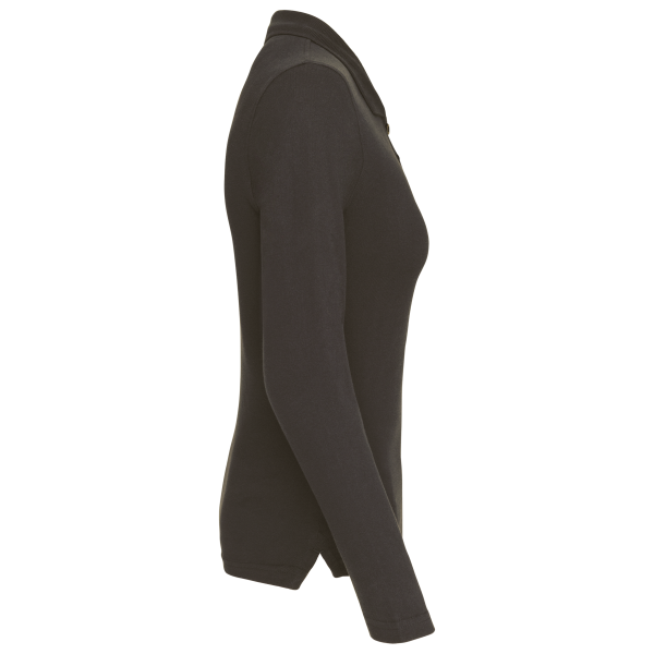 Polo piqué manches longues femme – Image 11
