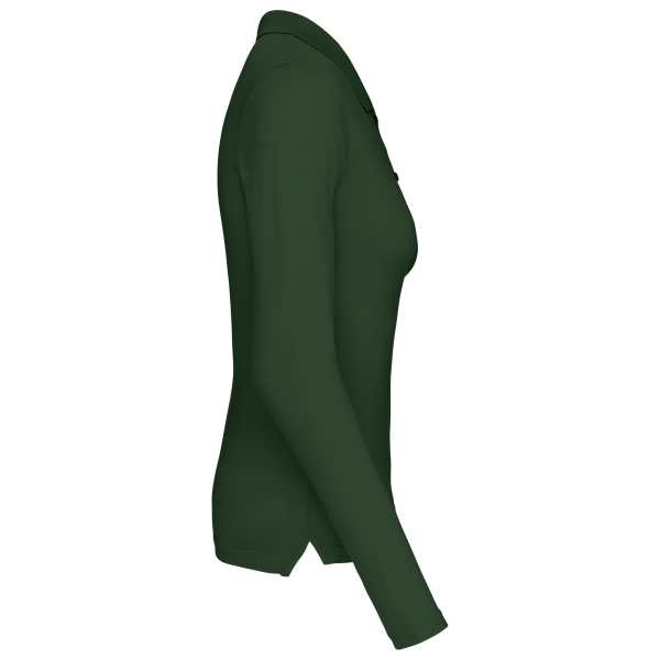 Polo piqué manches longues femme – Image 13