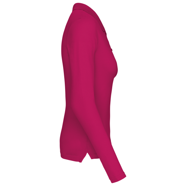 Polo piqué manches longues femme – Image 15