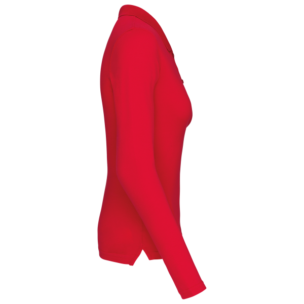 Polo piqué manches longues femme – Image 27
