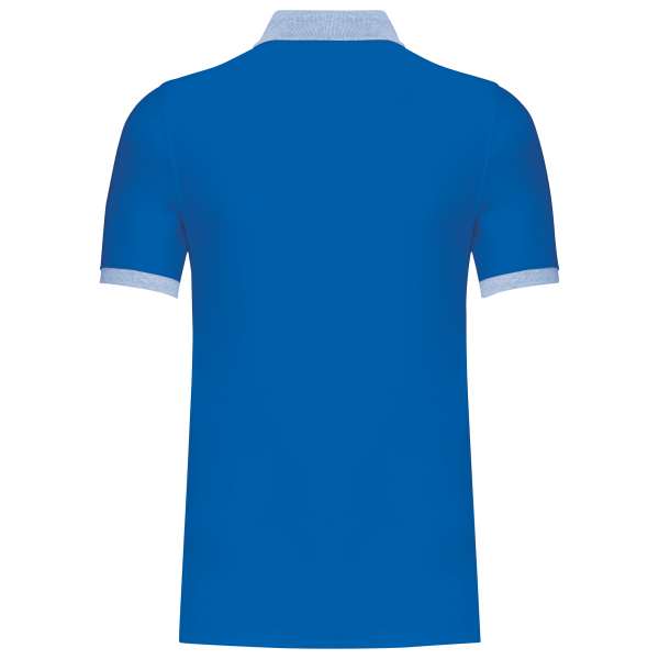 Polo piqué bicolore homme – Image 9