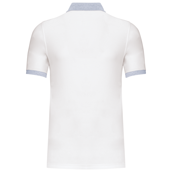 Polo piqué bicolore homme – Image 15
