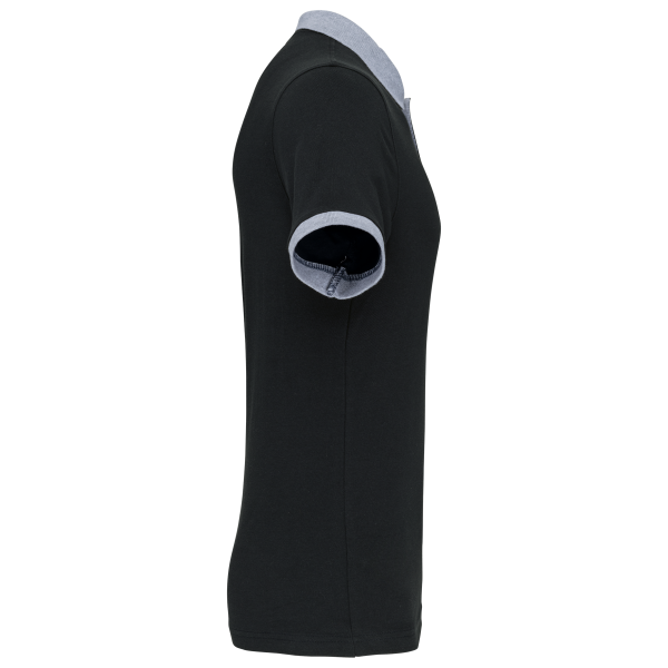 Polo piqué bicolore homme – Image 8